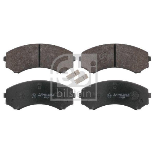 Bremsbelagsatz Scheibenbremse Febi Bilstein 16582 f&uuml;r Isuzu Mitsubishi