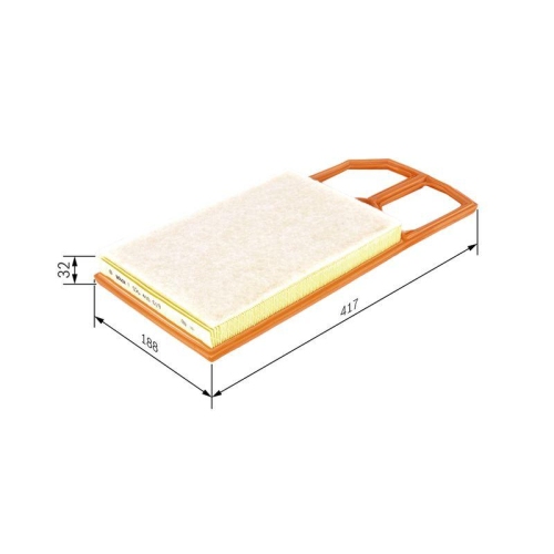 Luftfilter Bosch F026400019 für Seat VW