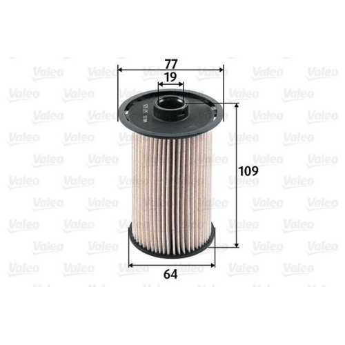 Kraftstofffilter Valeo 587925 f&uuml;r Ford