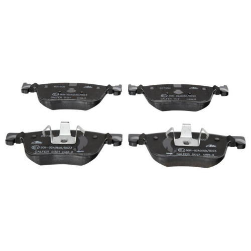 Bremsbelagsatz Scheibenbremse Ate 13-0460-7300-2 f&uuml;r Citro&euml;n Peugeot Vorderachse