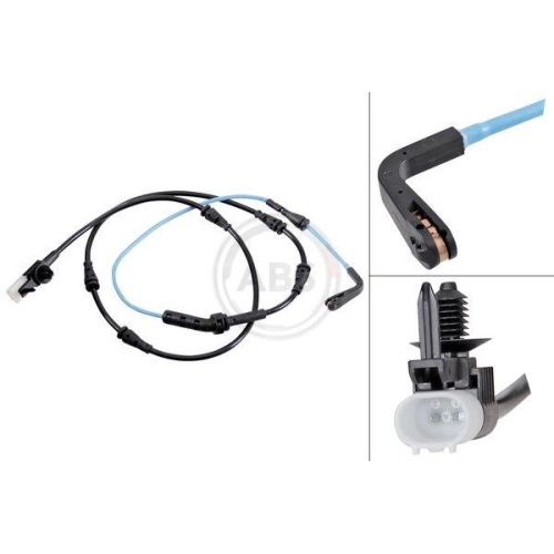 Warnkontakt Bremsbelagverschlei&szlig; A.b.s. 39984 f&uuml;r Land Rover Vorderachse