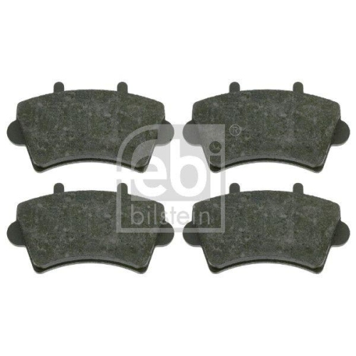 Bremsbelagsatz Scheibenbremse Febi Bilstein 16495 f&uuml;r Nissan Opel Renault