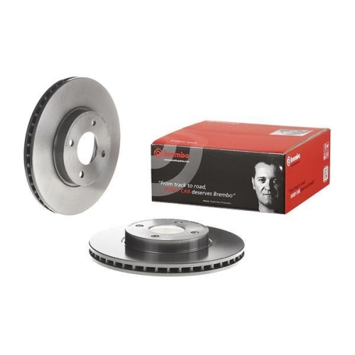 2X Brembo Bremsscheibe Vorderachse Prime Line - Uv Coated f&uuml;r Nissan