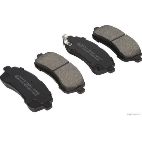 Brake Pad Set Disc Brake Herth+buss Jakoparts J3603073 for Mazda Front Axle