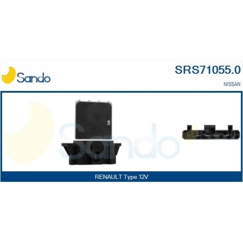 Widerstand Innenraumgebl&auml;se Sando SRS71055.0 f&uuml;r Nissan