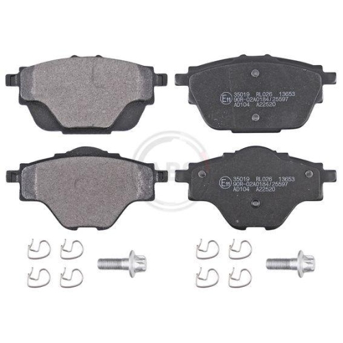 Bremsbelagsatz Scheibenbremse A.b.s. 35019 f&uuml;r Citro&euml;n Opel Peugeot Vauxhall