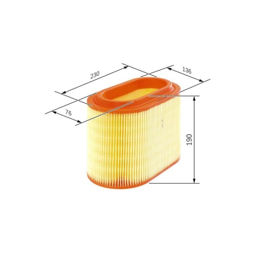Luftfilter Bosch F026400046 für Hyundai