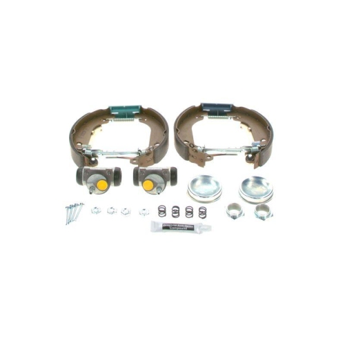 Bremsbackensatz Bosch 0204114039 Kit Superpro f&uuml;r Citro&euml;n Peugeot Hinterachse