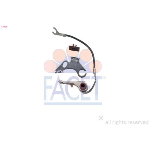 Kontaktsatz Zündverteiler Facet 1.7350 Made In Italy - Oe Equivalent für Fiat