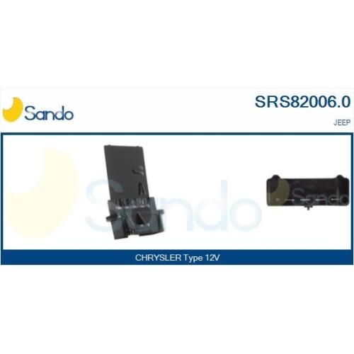 Widerstand Innenraumgebläse Sando SRS82006.0 für Chrysler