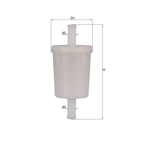 Kraftstofffilter Mahle KL 260 OF f&uuml;r Volvo