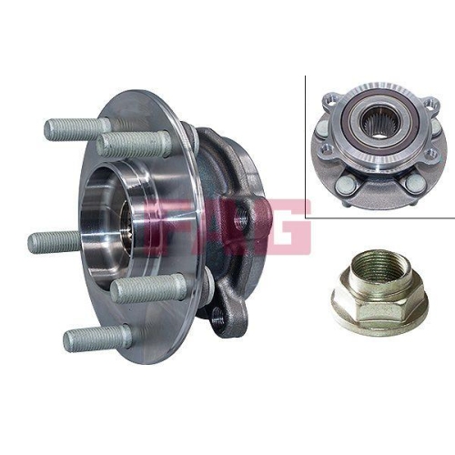 Radlagersatz Schaeffler Fag 713 6159 80 f&uuml;r Mazda Vorderachse