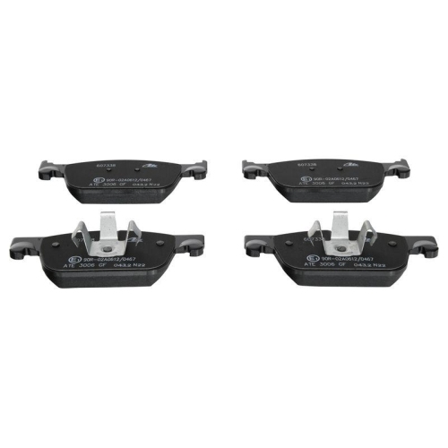 Bremsbelagsatz Scheibenbremse Ate 13-0460-7338-2 f&uuml;r Volvo Vorderachse