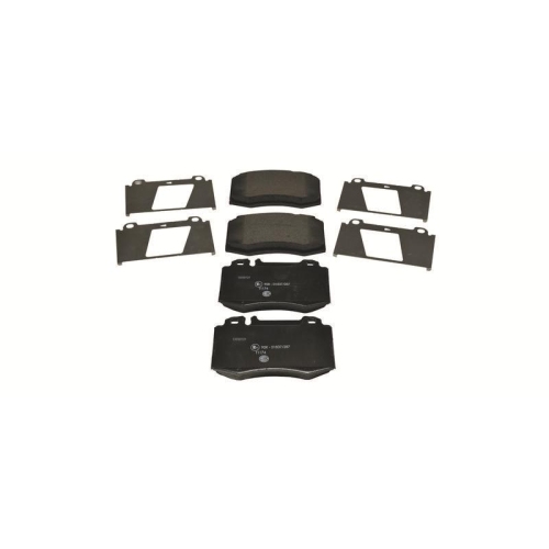 Bremsbelagsatz Scheibenbremse Hella 8DB 355 008-691 f&uuml;r Mercedes Benz Evobus