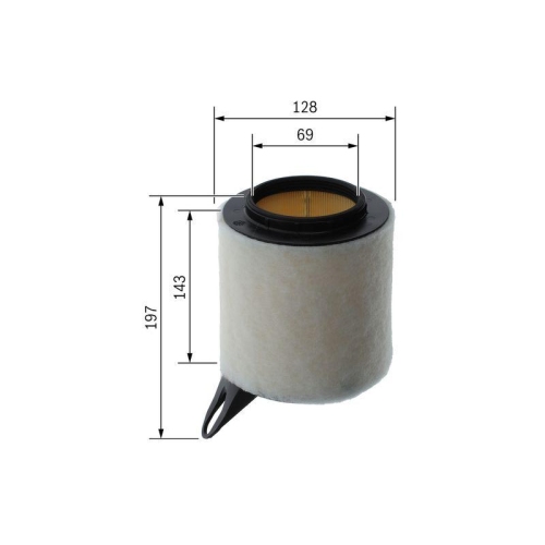 Luftfilter Bosch F026400095 für Bmw