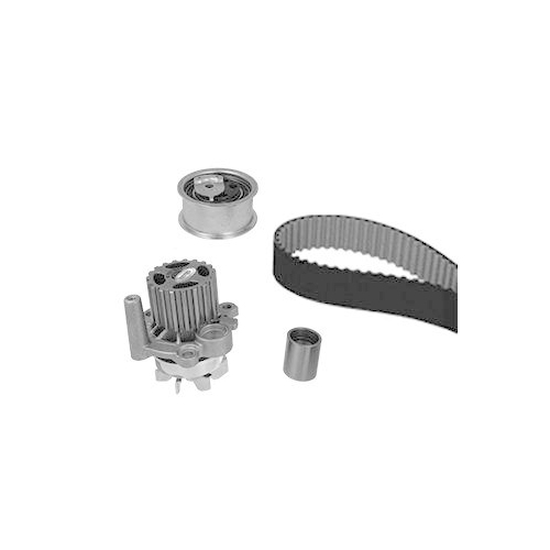 Wasserpumpe + Zahnriemensatz Graf KP1355-8 f&uuml;r Audi VW