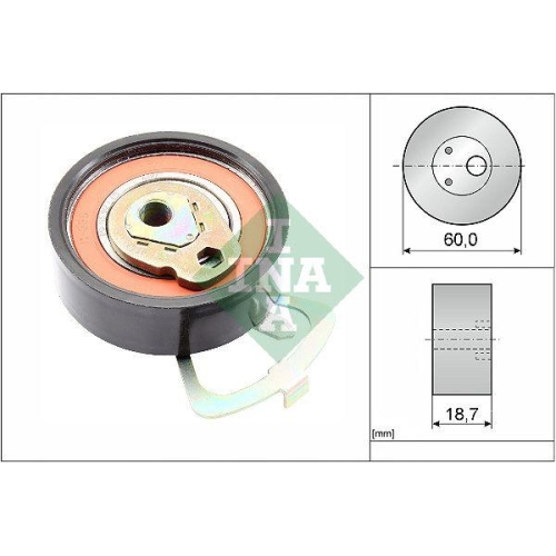 Spannrolle Zahnriemen Schaeffler Ina 531 0339 10 f&uuml;r Audi Seat Skoda VW Vw (svw)