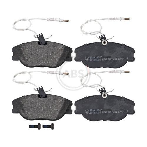 Bremsbelagsatz Scheibenbremse A.b.s. 36899 f&uuml;r Citro&euml;n Fiat Lancia Peugeot