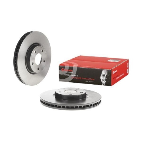 Bremsscheibe Brembo 09.N255.21 Prime Line - Uv Coated f&uuml;r Ford Ford Usa