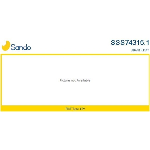 Lenkwinkelsensor Sando SSS74315.1 f&uuml;r