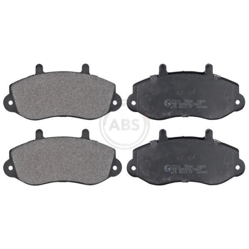 Bremsbelagsatz Scheibenbremse A.b.s. 37111 f&uuml;r Opel Renault Vauxhall Vorderachse