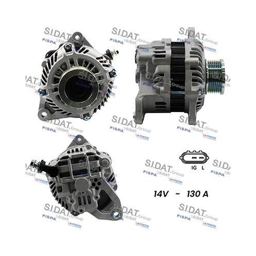 Generator Sidat A12MH0171A2 f&uuml;r Mitsubishi Nissan