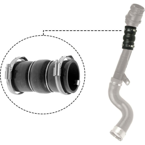 Ladeluftschlauch Gates 09-1299 f&uuml;r Renault Dacia