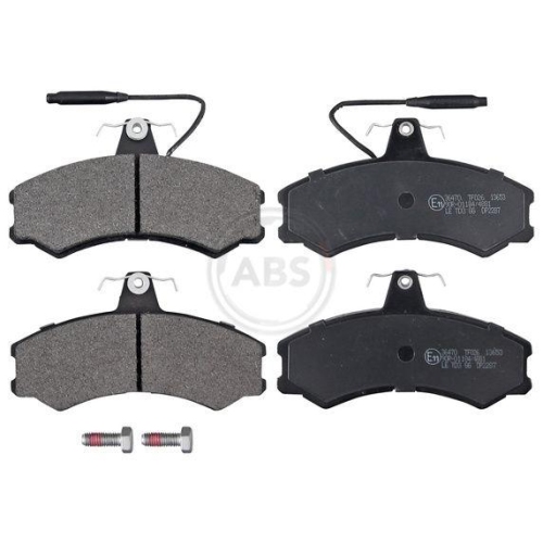 Bremsbelagsatz Scheibenbremse A.b.s. 36470 f&uuml;r Alfa Romeo Citro&euml;n Fiat Peugeot