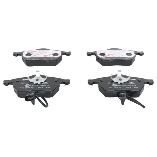 Bremsbelagsatz Scheibenbremse Ate 13-0460-7110-2 f&uuml;r Seat Skoda Vag Vorderachse