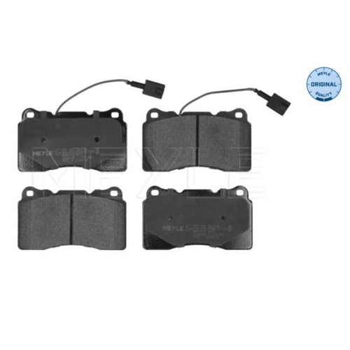 Bremsbelagsatz Scheibenbremse Meyle 0252309216W Meyle-original: True To Oe. f&uuml;r