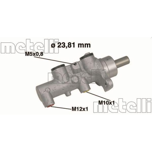 Hauptbremszylinder Metelli 05-0462 f&uuml;r Opel