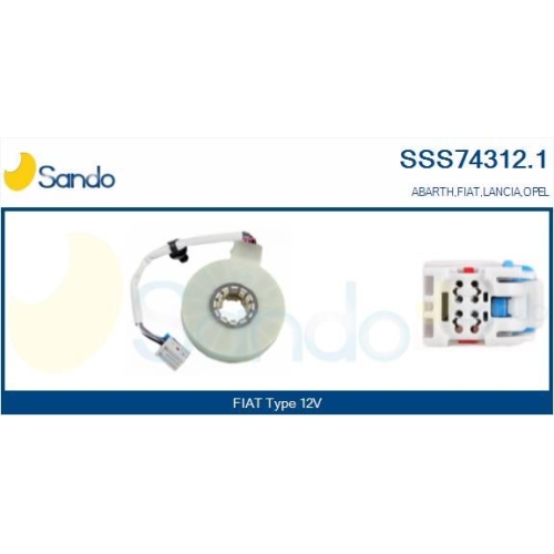 Lenkwinkelsensor Sando SSS74312.1 für