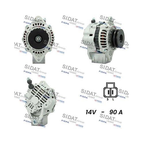 Generator Sidat A12MH0228A2 f&uuml;r Mitsubishi Nissan