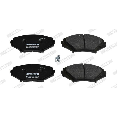 Bremsbelagsatz Scheibenbremse Ferodo FDB1758 Premier f&uuml;r Mazda Vorderachse