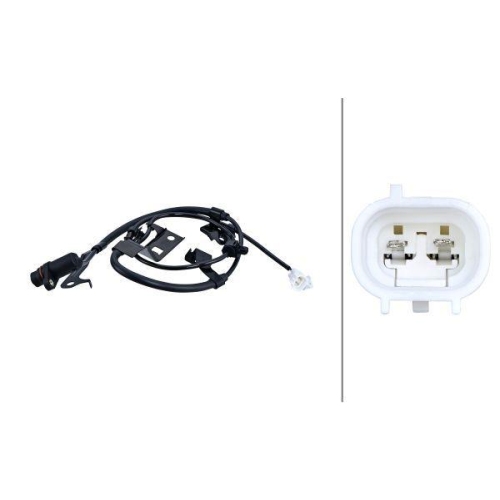 Sensor Raddrehzahl Hella 6PU 230 048-771 f&uuml;r Toyota Vorderachse Rechts