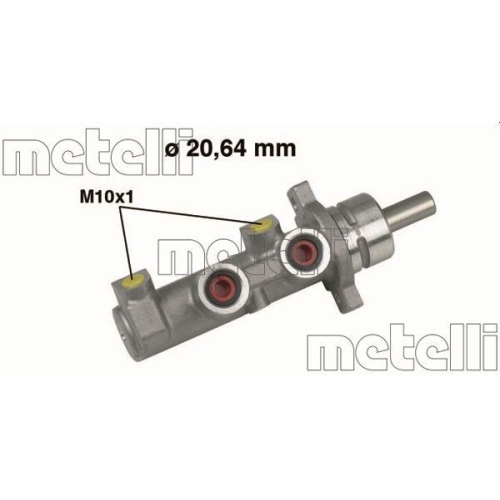 Hauptbremszylinder Metelli 05-0470 f&uuml;r Fiat Lancia