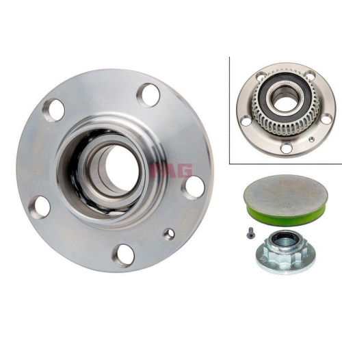 Radlagersatz Schaeffler Fag 713 6102 20 f&uuml;r Audi Seat Skoda VW Vw (faw)
