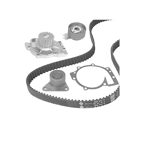 Wasserpumpe + Zahnriemensatz Graf KP1019-1 f&uuml;r Ford Renault Volvo