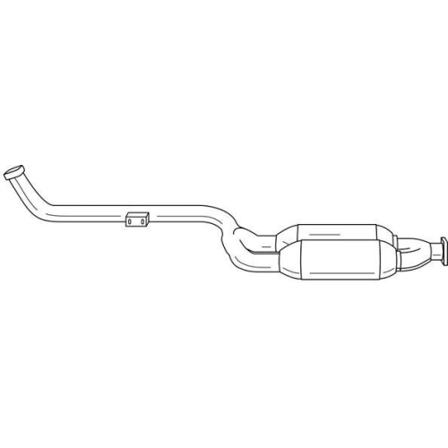 Katalysator Sigam 35185 f&uuml;r Mercedes Benz Vorne