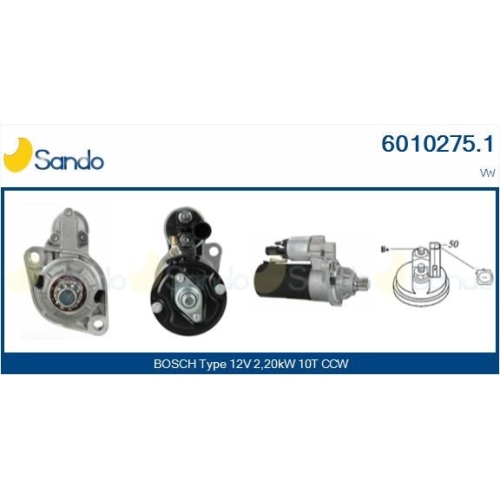 Starter Sando 6010275.1 für Vag