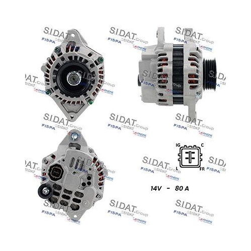 Generator Sidat A12MH0453A2 f&uuml;r Honda Mitsubishi