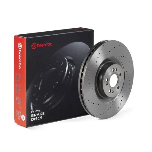 Bremsscheibe Brembo 09.F407.11 Prime Line - Uv Coated f&uuml;r Mercedes Benz