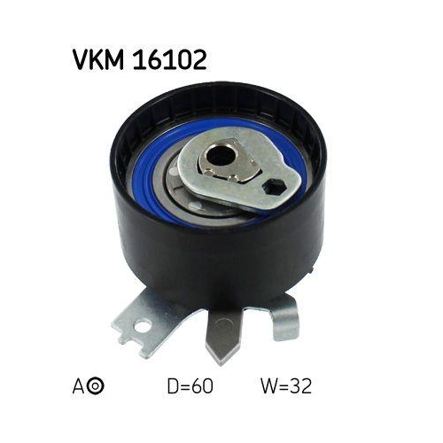 Spannrolle Zahnriemen Skf VKM 16102 f&uuml;r Renault