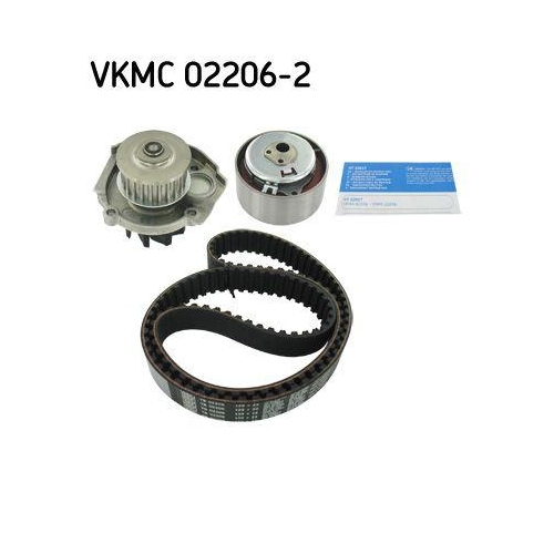 Wasserpumpe + Zahnriemensatz Skf VKMC 02206-2 f&uuml;r Alfa Romeo Fiat Ford Lancia