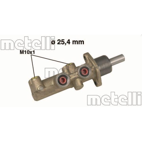 Hauptbremszylinder Metelli 05-0481 f&uuml;r Citro&euml;n Fiat Peugeot