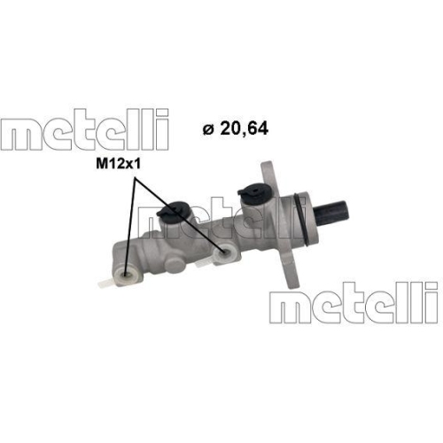 Brake Master Cylinder Metelli 05-1245 for Kia