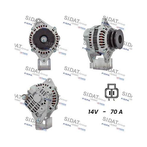 Generator Sidat A12MH0464A2 f&uuml;r Ford Mazda Mitsubishi