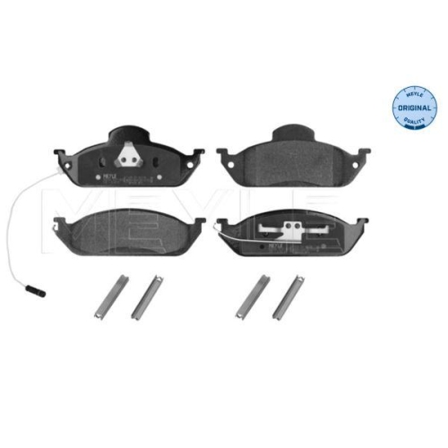 Bremsbelagsatz Scheibenbremse Meyle 0252319317W Meyle-original: True To Oe. f&uuml;r