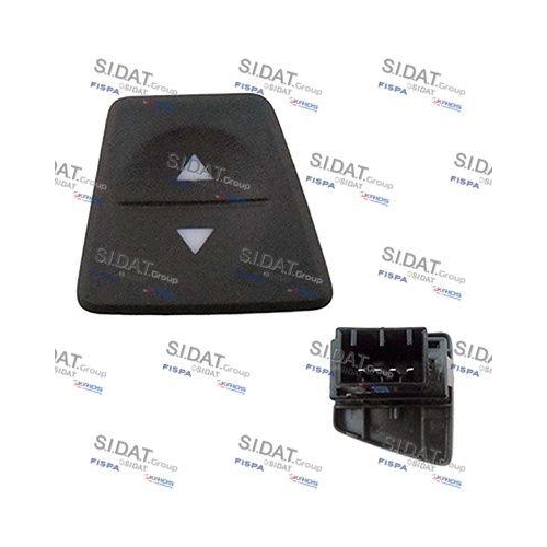 Schalter Fensterheber Sidat 5.145258 für Alfa Romeo Fiat Lancia Vorne Links