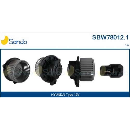 Innenraumgebl&auml;se Sando SBW78012.1 f&uuml;r Hyundai F&uuml;r Fahrzeuge Mit/ohne Klimaanlage